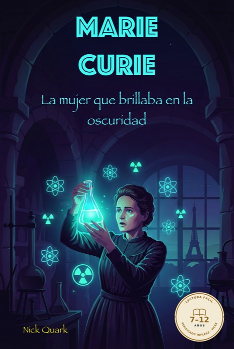 Cubierta de Marie Curie, la mujer que brillaba en la oscuridad