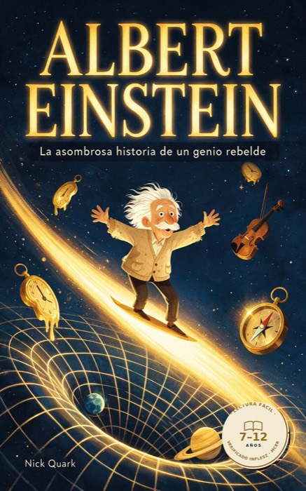 Cubierta de Albert Einstein, la asombrosa historia de un genio rebelde